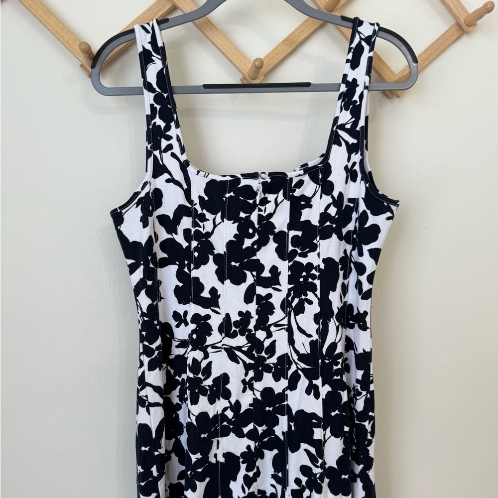 Loft Garden Seamed Ponte Midi Dress - Picture 8 of 10